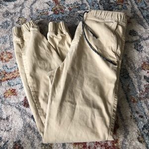 Khaki Joggers